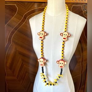 Monkeys & Bananas Mardi Gras beads